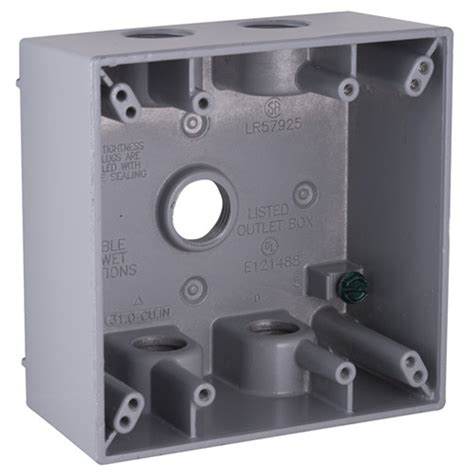 2 gang deep electrical box|outdoor 2 gang outlet box.